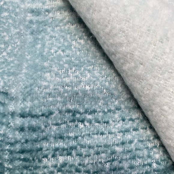 Green teal ombré scarf, shawl, wrap - Picture 3 of 3